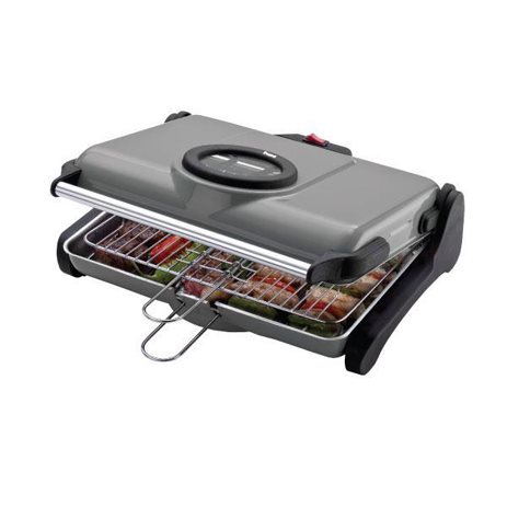 Primo AB661, 43x32cm, Ασημί (1200w) Ψηστιέρα Παραδοσιακή 06.982 (400225)