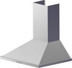 Maidtec Basic 065031001 By Pyramis 60cm Inox Καμινάδα Τετράγωνη