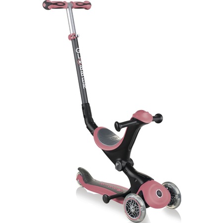 GLOBBER Go Up Deluxe, scooter pink - gray 644-210