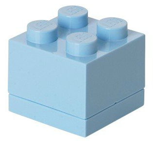 LEGO Room Copenhagen: Mini Box 4 - Light royal blue (40111736)