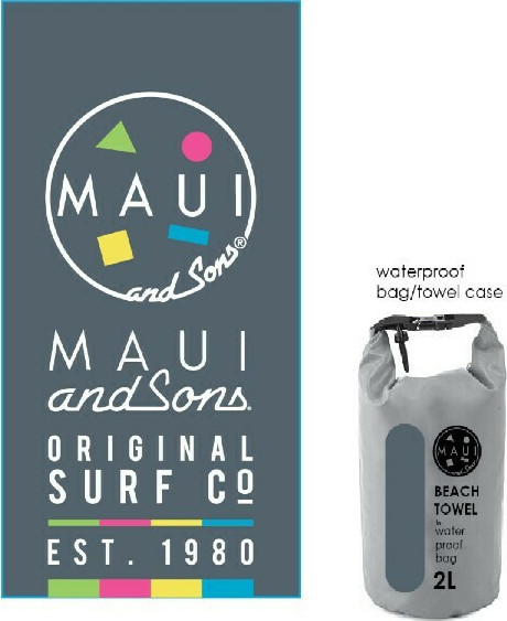 Maui & Sons Surf Πετσέτα Θαλάσσης 90x180cm Microfiber (4952)