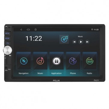 Felix FX-211 Multimedia Ηχοσύστημα Αυτοκινήτου 2 DIN με Bluetooth