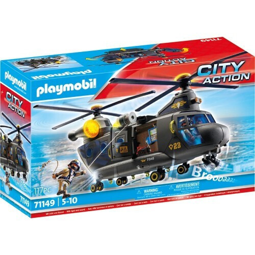 Playmobil City Action Ελικόπτερο Ειδικών Δυνάμεων 71149