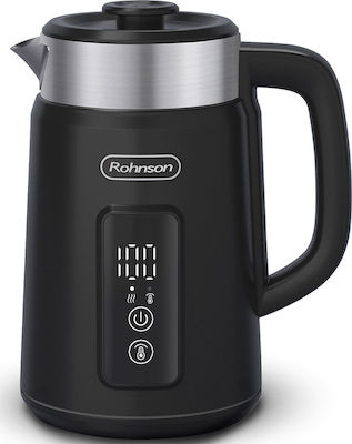 Rohnson Βραστήρας 1.5lt 2200W Μαύρος R7800