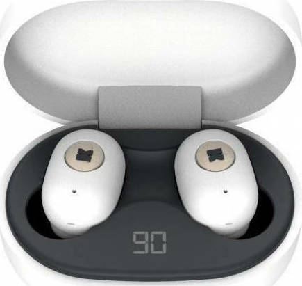 Kreafunk aBEAN In-ear Bluetooth Handsfree Ακουστικά με Θήκη Φόρτισης Λευκά aBEAN 17-KFLP01