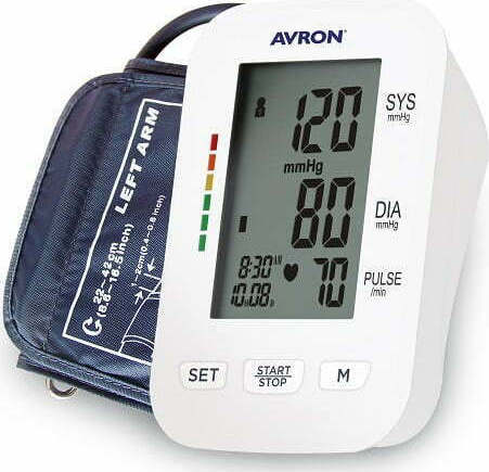 AVRON CardioCheck Control Ηλεκτρονικό Πιεσόμετρο Μπράτσου με ανίχνευση αρρυθμίας