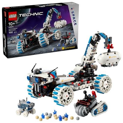 LEGO Technic Lunar Outpost Moon Rover Space Vehicle για 10+ Ετών 1082τμχ 42211