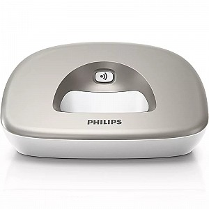 Philips XL4901S/GRS (Ελληνικό Μενού) Ασύρματο τηλέφωνο συμβατό με ακουστικά βαρηκοΐας, με ανοιχτή ακρόαση, φωτ. οθόνη και φραγή κλήσεων