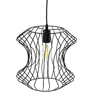 B2bmarkt ΦΩΤΙΣΤΙΚΟ ΟΡΟΦΗΣ ΚΡΕΜΑΣΤΟ HM4112 ΜΑΥΡΟ ΜΕΤΑΛΛΟ Φ30x126Υεκ