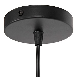 B2bmarkt ΦΩΤΙΣΤΙΚΟ ΟΡΟΦΗΣ ΚΡΕΜΑΣΤΟ HM4112 ΜΑΥΡΟ ΜΕΤΑΛΛΟ Φ30x126Υεκ