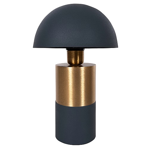 B2bmarkt ΕΠΙΤΡΑΠΕΖΙΟ ΦΩΤΙΣΤΙΚΟ PUNE HM4245.05 ΜΕΤΑΛΛΟ ΣΕ ΜΠΛΕ ΑΝΘΡΑΚΙ-ΧΡΥΣΟ Φ20,5x32,5Υεκ.