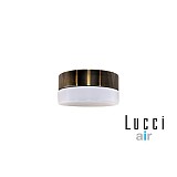 Πλαφονιέρα Ανεμιστήρα Air Climate II Brushed Chrome Light Kit-2