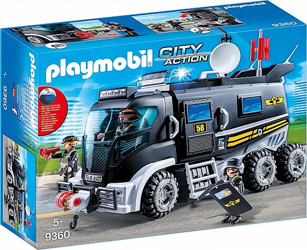 Playmobil City Action SWAT Truck 9360