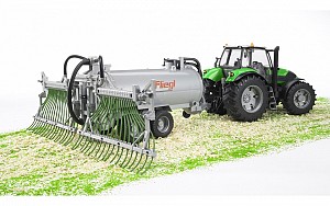 BRUDER Βυτίο Fliegl Ρυμουλκούμενο Ποτίσματος 02020