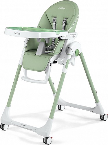 Peg Perego Prima Pappa κάθισμα φαγητού Follow Me Mint + ΔΩΡΟ Η Μπάρα Παιχνιδιών