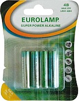 Eurolamp Super Power Alkaline AAA (4τμχ)