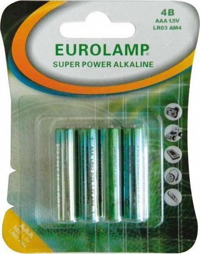 Eurolamp Super Power Alkaline AAA (4τμχ)