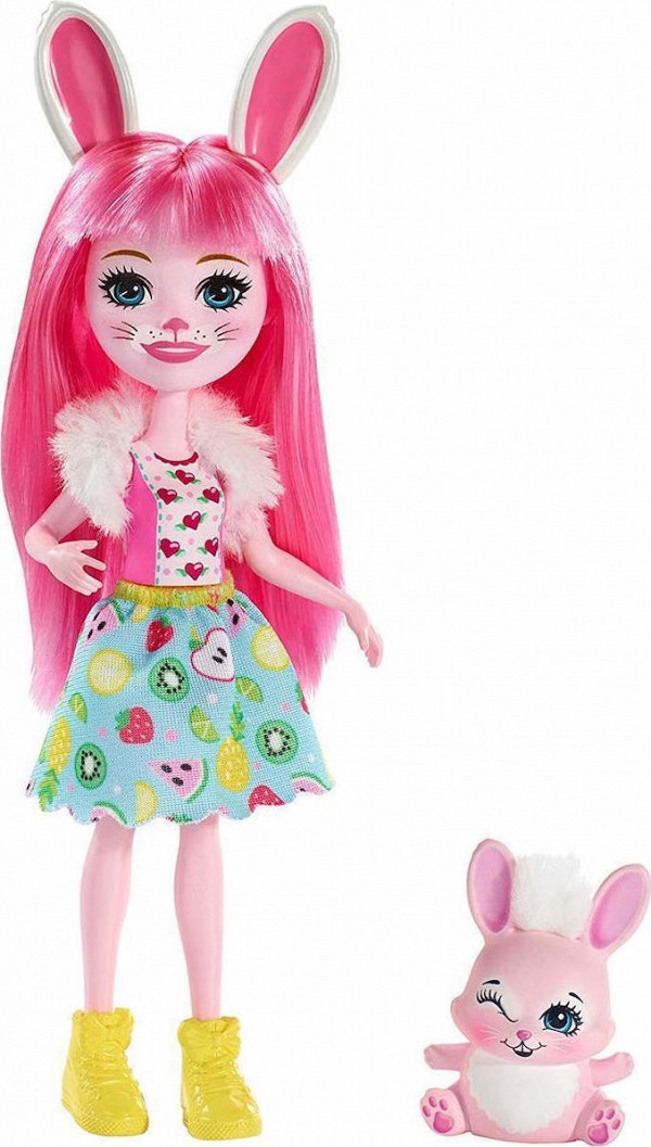 Mattel Mattel Enchantimals Κούκλα και Ζωάκι Bree Bunny and Twist DVH87 / FXM73