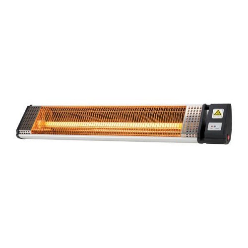 Θερμαντικό Χαλαζία 2000W IP24 220-240V Με Κοντρόλ 147-29554 Eurolamp