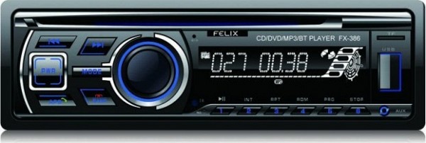 Ράδιο-CD/DVD/BΤ/USB/ player FELIX FX-386BT