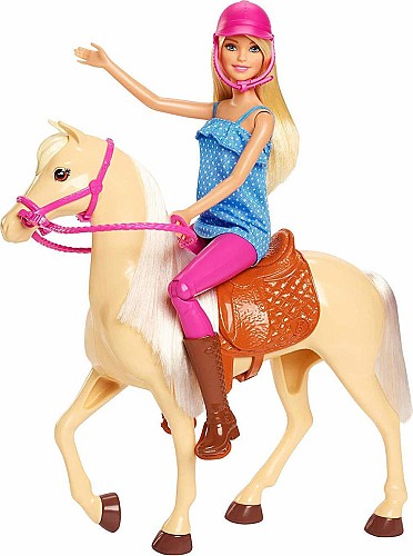 Mattel BARBIE ΚΑΙ ΑΛΟΓΟ (FXH13)