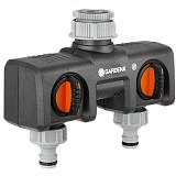 GARDENA 8193 ΔΙΠΛΗ ΠΑΡΟΧΗ ΜΕ ΒΑΝΕΣ (08193-20)