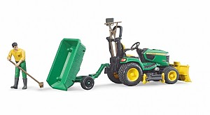 BRUDER bworld John Deere riding mower 62104