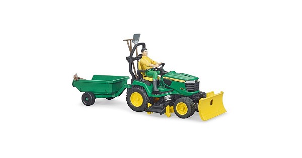 BRUDER bworld John Deere riding mower 62104