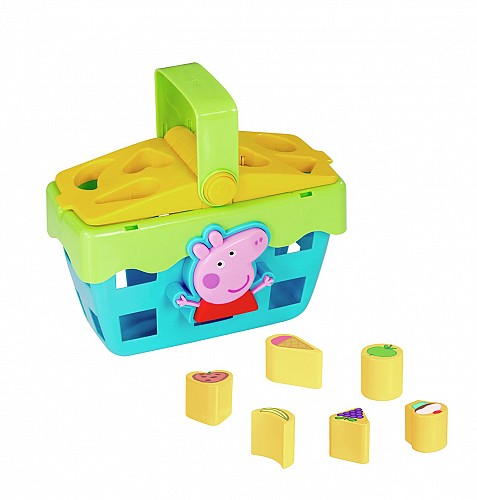 Peppa Pig Shape Sorter Picnic Set EAN code: 5050868444619 MPN: 1684446.INF