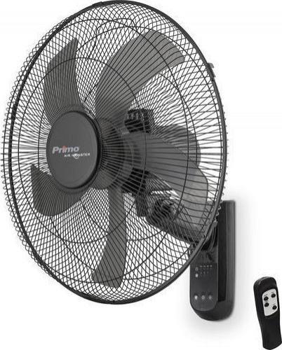 Primo 15833R 18 45εκ Με R/C Μαύρος Ανεμιστήρας Τοίχου (800415)