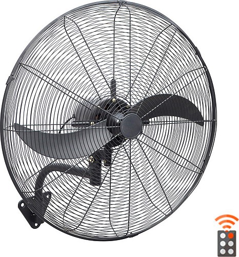 Telemax FW50-ER1 Ανεμιστήρας Επιτοίχιος με Τηλεχειριστήριο