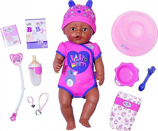 Zapf Baby Born Soft Touch Girl Brown Eyes ZF824382