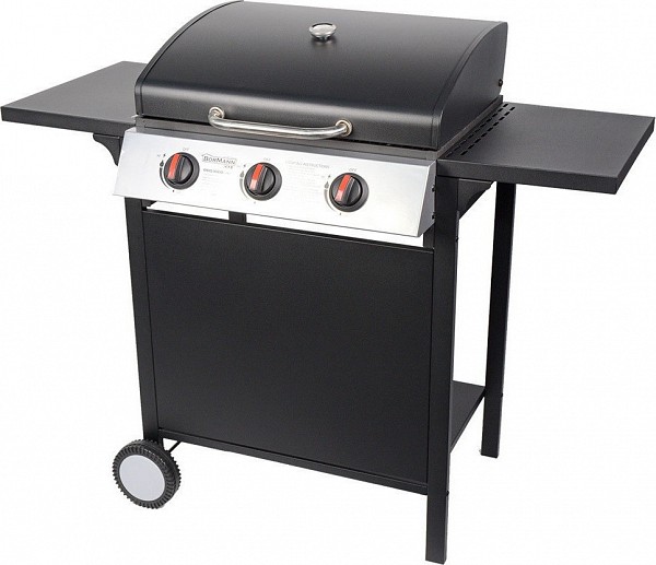Bormann BBQ3000 Ψησταριά Υγραερίου με 3 Καυστήρες 3,6kW