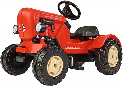 BIG Porsche Diesel Junior - Ποδοκίνητο Τρακτέρ (800056560)
