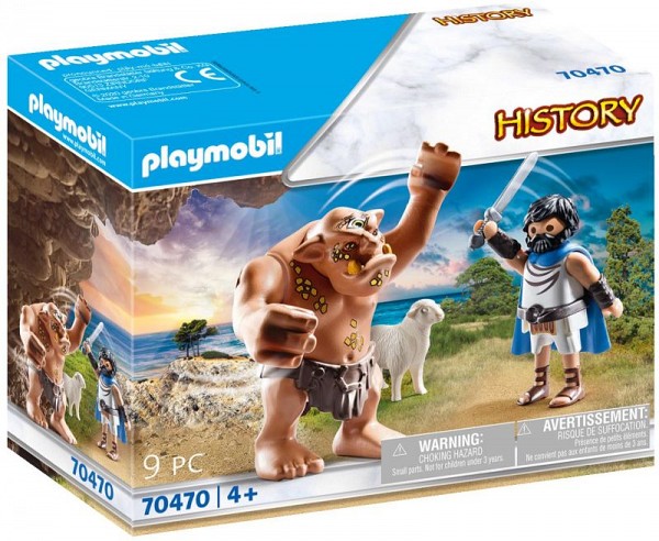 Playmobil Ο Οδυσσέας και ο Κύκλωπας Πολύφημος (70470)