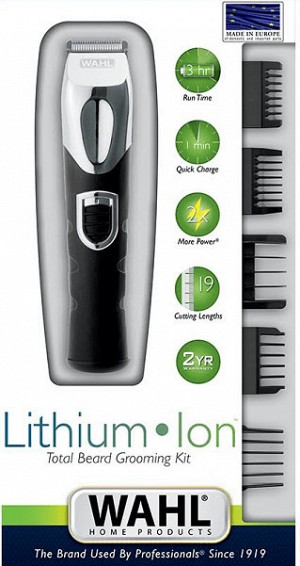 WAHL Li FULL INOX FACE (9584-2916) ΤΡΙΜΜΕΡ ΡΕΥΜΑΤΟΣ - ΕΠΑΝΑΦΟΡΤΙΖΟΜΕΝΟ (9854-2916)