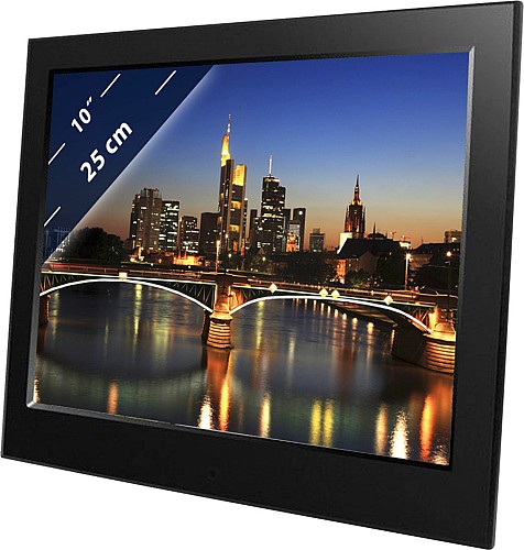 Braun Phototechnik DigiFrame 10 slim Ψηφιακή Κορνίζα LED 10.1 Ανάλυσης 1024x600 Μαύρη