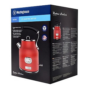 Westinghouse Retro Βραστήρας 1,7L 2200W WKWKH148RD (22034)