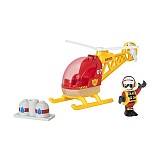 BRIO World fire brigade helicopter, toy vehicle (33797)