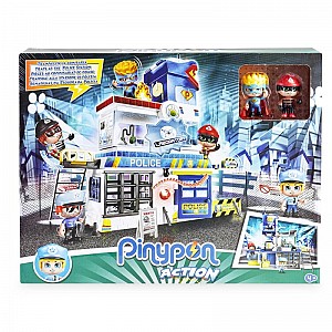 Pinypon Action Αστυνομικό Τμήμα και 2 Φιγούρες (700014493)