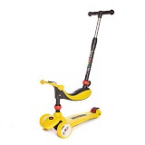 Baby Adventure Παιδικο Scooter Μετατρεπόμενο Πατίνι 3 σε 1 21st Κίτρινο BR75242