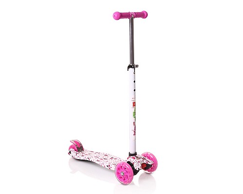 Byox Scooter Rapture με Φωτιζόμενες Ρόδες Λευκό (3800146225216)