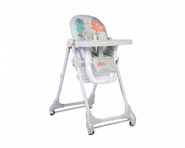Cangaroo Καρεκλάκι Φαγητού Kimchi Light Grey (3800146239817)