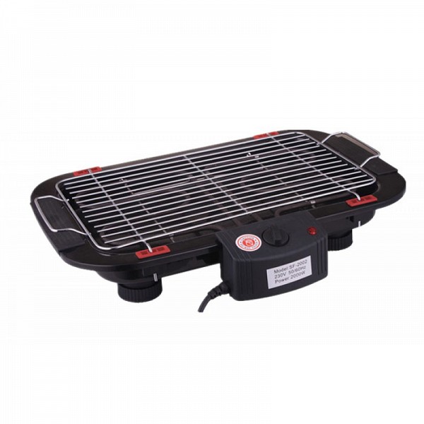 Bormann BBQ1050 Ψησταριά Ηλεκτρική Επιτραπέζια με Θερμοστάτη 2000W (023951)