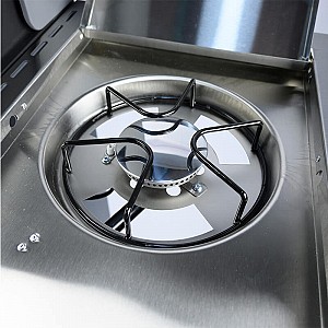 BORMANN Elite BBQ5100 Ψησταριά Υγραερίου Inox με Μαντεμένια Σχάρα 5+1 Εστίες