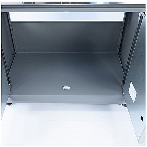BORMANN Elite BBQ5100 Ψησταριά Υγραερίου Inox με Μαντεμένια Σχάρα 5+1 Εστίες