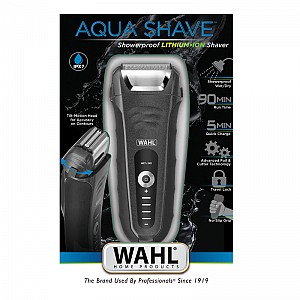 Wahl Aqua Shave 07061-916 Επαναφορτιζόμενη Ξυριστική Μηχανή Αδιάβροχη (30337)