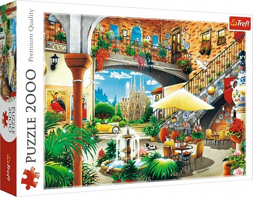 Trefl Πάζλ 2000τεμ. Αίθριο στην Barcelona (817-27105)