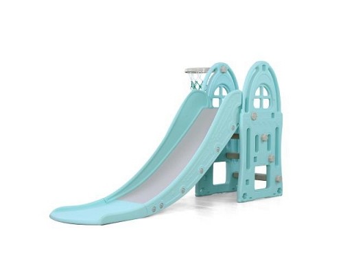 Moni Παιδική Τσουλήθρα με μπασκέτα 18017 Slide Verena Blue (3800146220112)