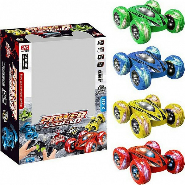 ToyMarkt Τηλεκατευθυνόμενο Διπλής Όψεως Power Legend 22x29x8εκ. (Διάφορα Χρώματα) 68-660